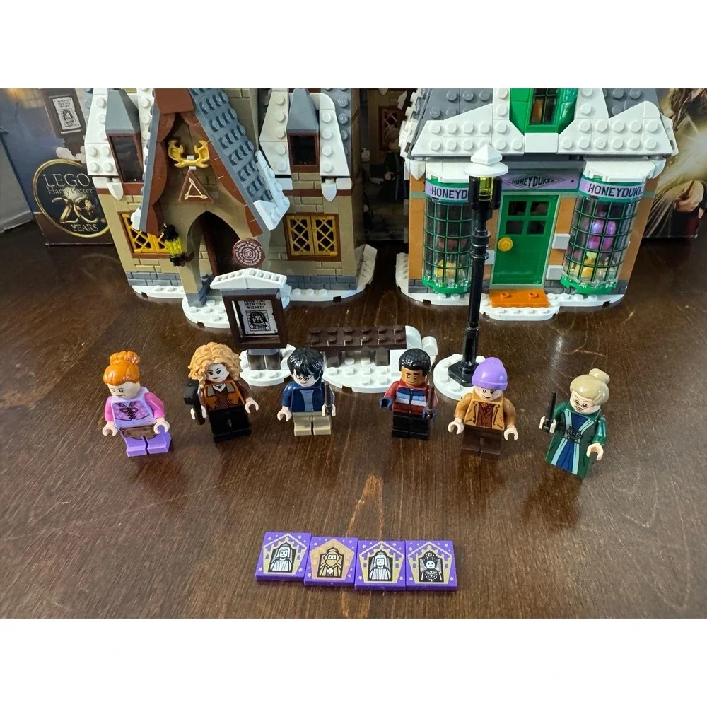 LEGO Harry Potter Hogsmeade Village Visit 76388 Complete Set Missing Ron Weasley